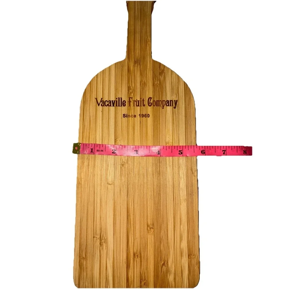 Vacaville Fruit‎ Co Cheese Charcuterie Board Bamboo 14x5.5
